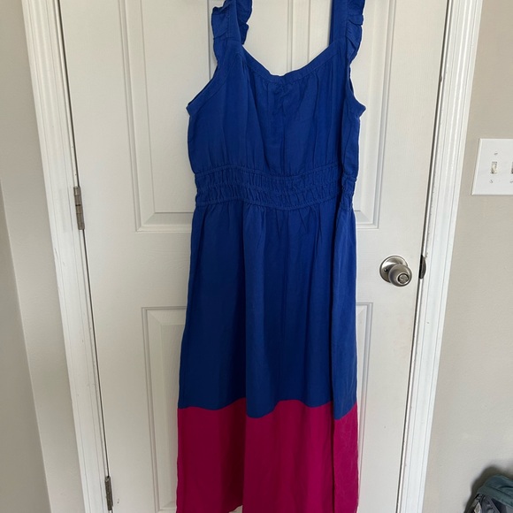Loft Colorblock Dress - Picture 2 of 3